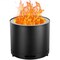 Smokeless Fire Pit Stove Wood Burning Portable Firepit with Removable Ash Pan Outdoor